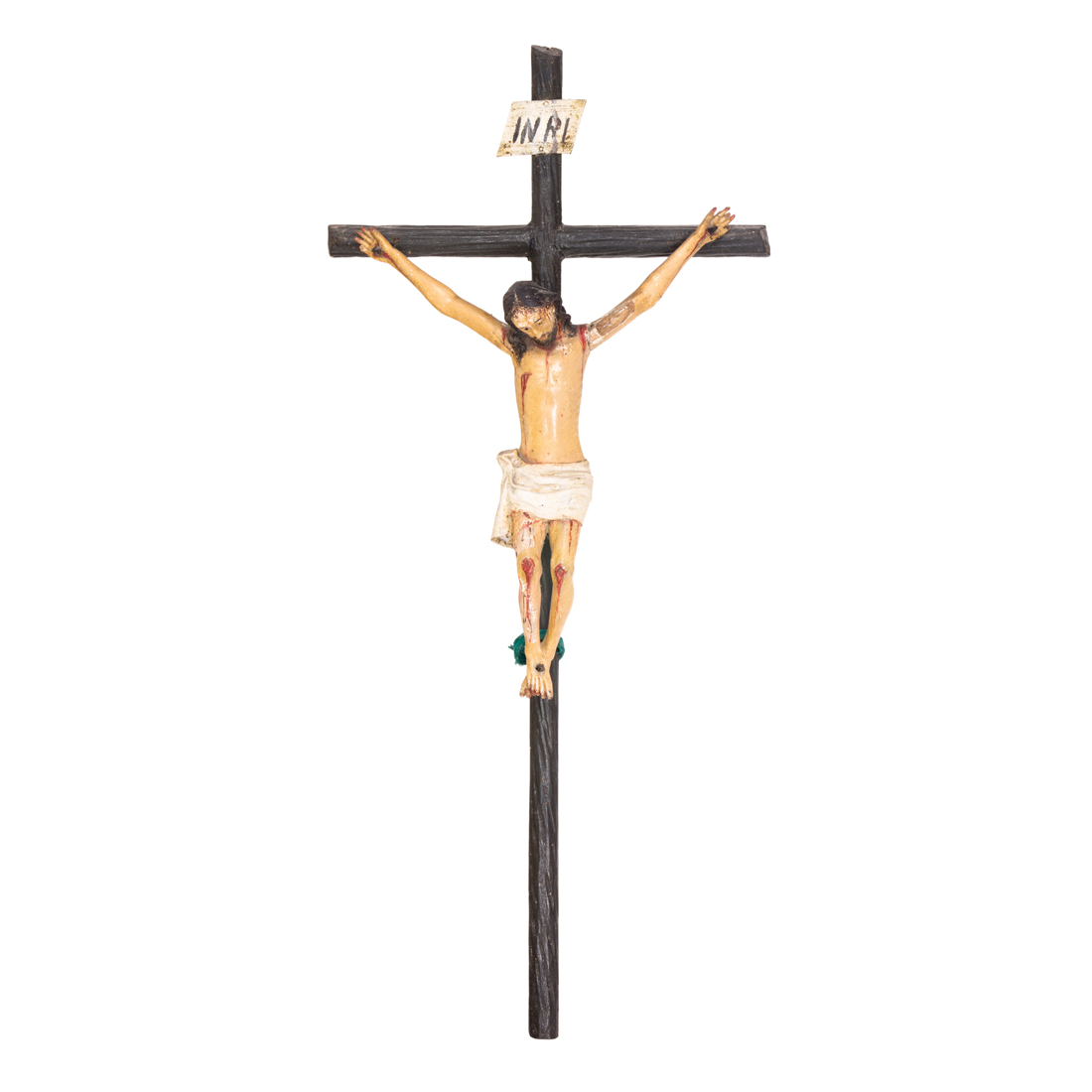 A SPANISH COLONIAL WOOD CARVED