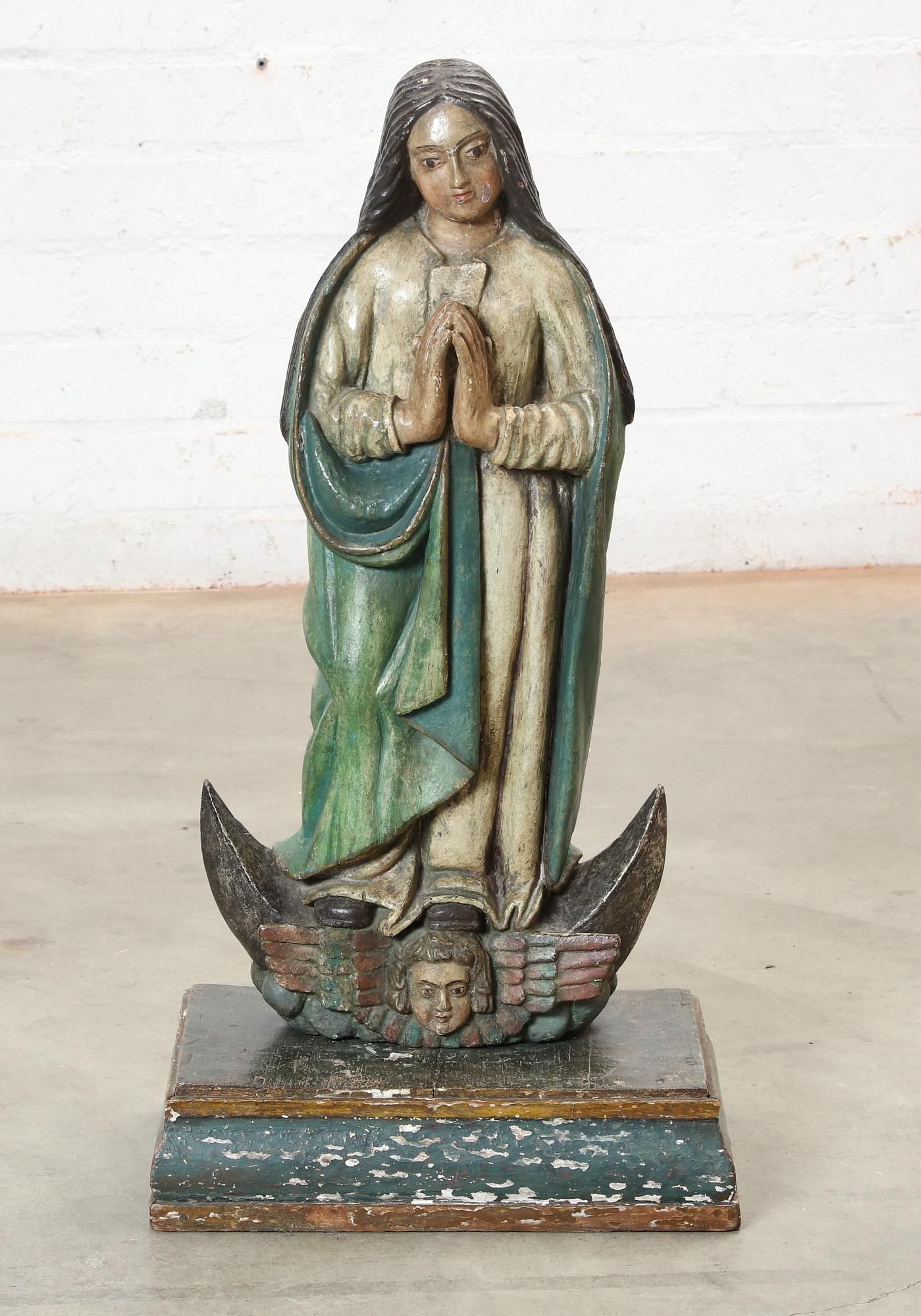 A SPANISH FIGURE: LADY OF