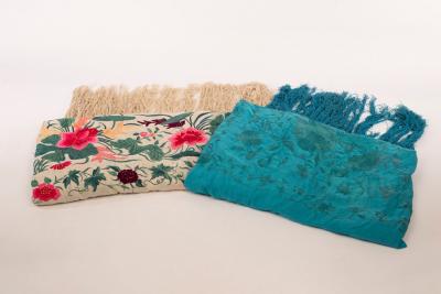 A Spanish finely embroidered