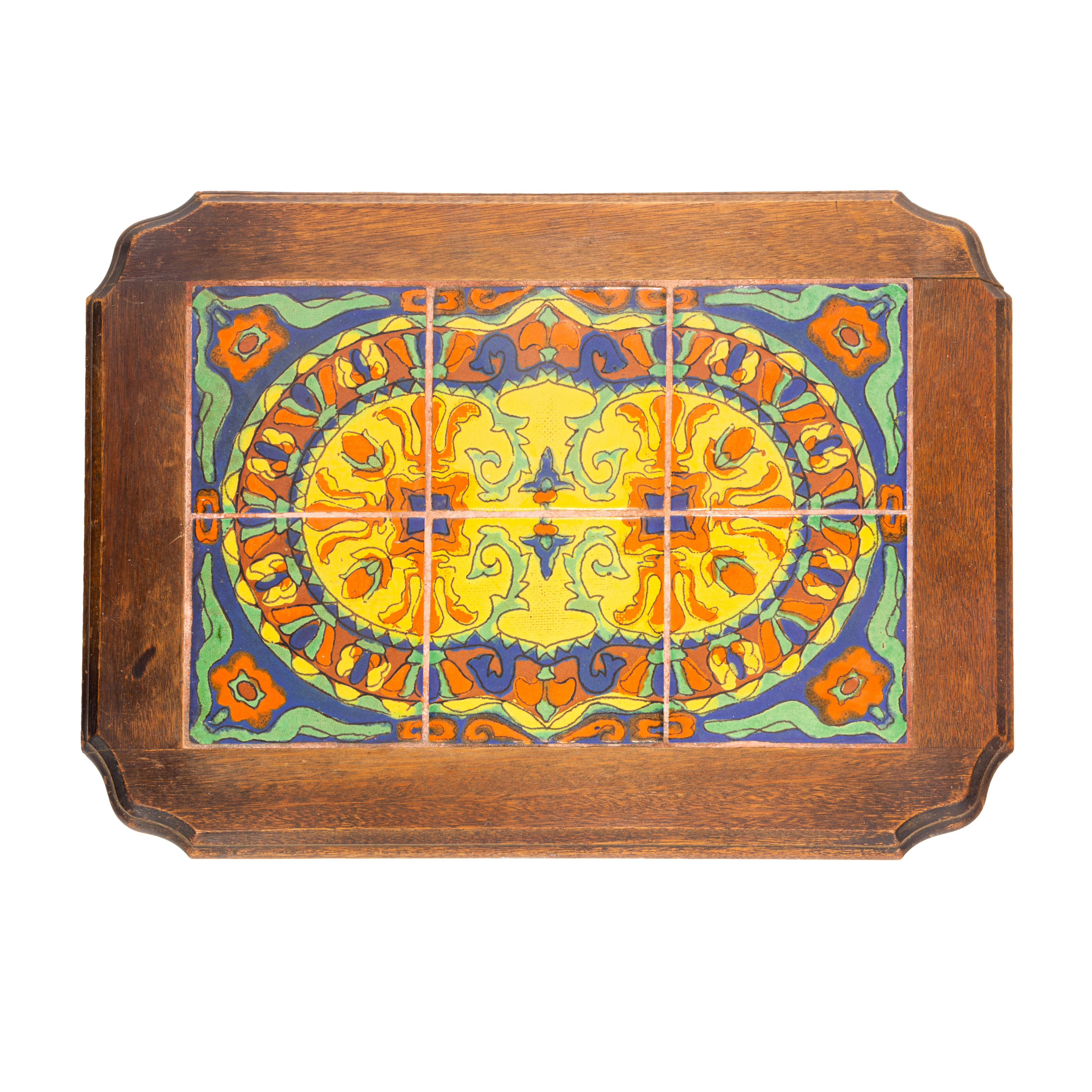 A SPANISH REVIVAL D&M TILE TOP