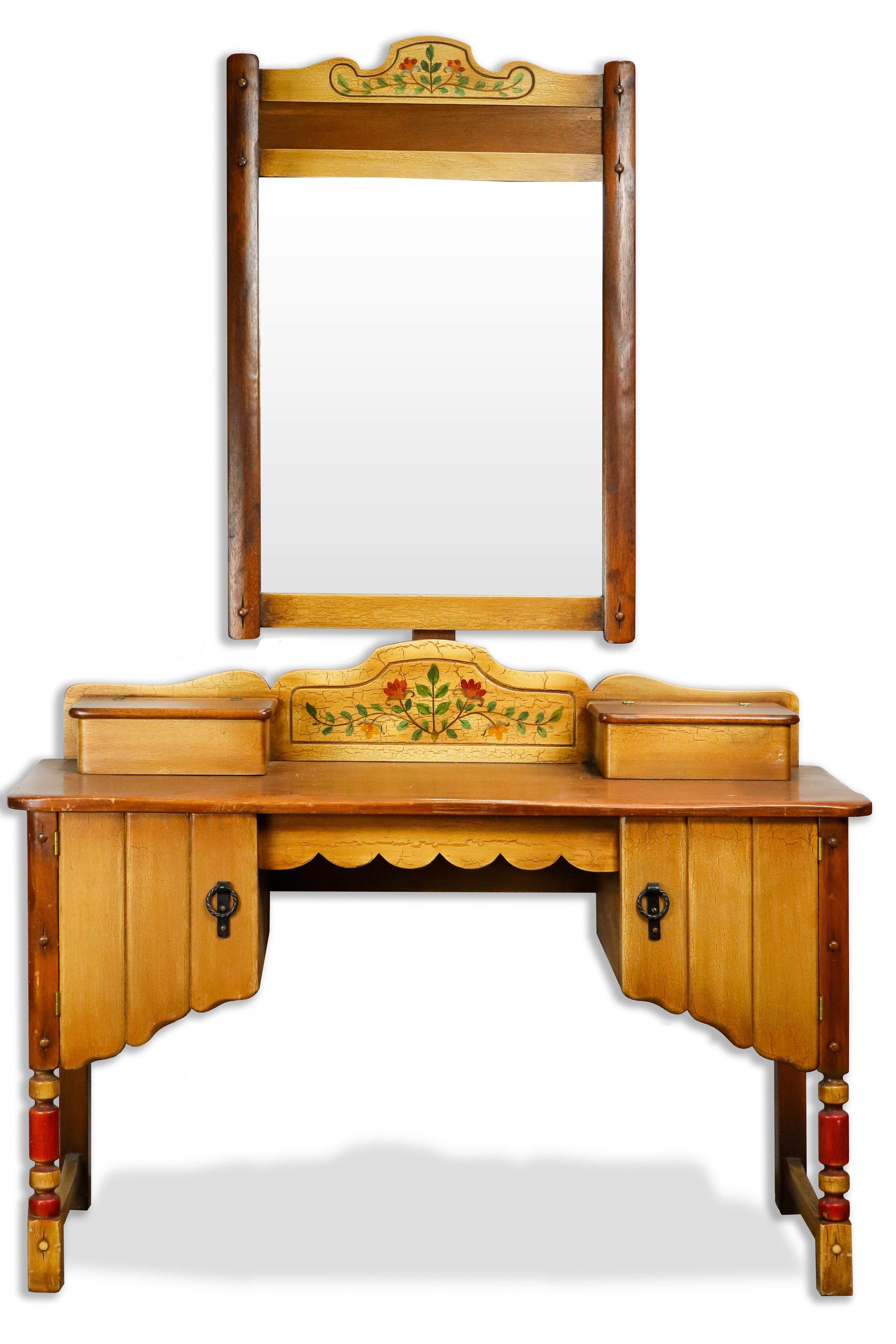 A SPANISH REVIVAL MONTEREY MIRRORED