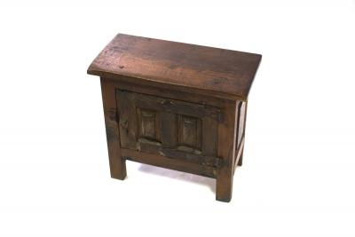 A Spanish single door cupboard,