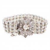 A SPECTACULAR 1950S DIAMOND &