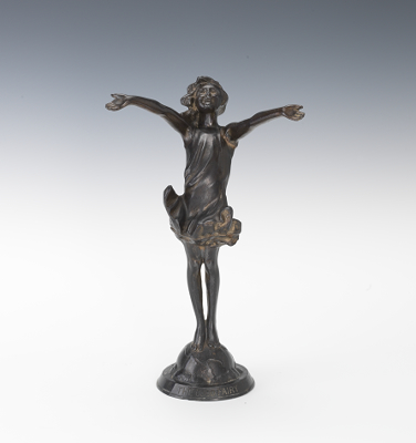 A Spelter "The Good Fairy" Figurine