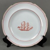 A SPODE IRONSTONE IRON RED AND
