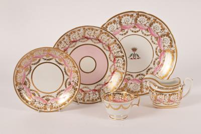 A Spode plate from the King of Oudh