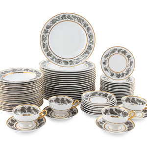 A Spode Porcelain Dinner Service