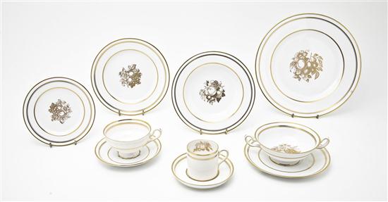 * A Spode Porcelain Partial