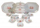 A SPODE “TRADE WINDS” PART DIN