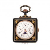 A square blued steel minute-re