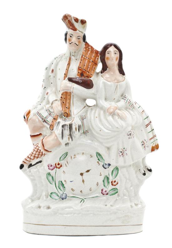 A Staffordshire Ceramic Figural