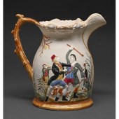 A Staffordshire earthenware 'm