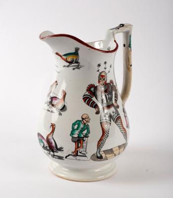 A Staffordshire harlequin puzzle