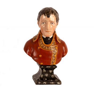 A Staffordshire pearlware bust of