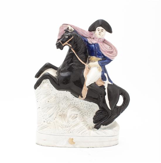 A Staffordshire Pottery Figural