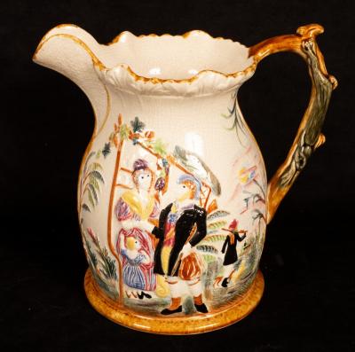 A Staffordshire pottery Smith &