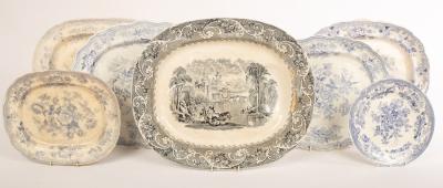 A Staffordshire Rhine pattern