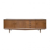 A stained teak sideboard, Scan