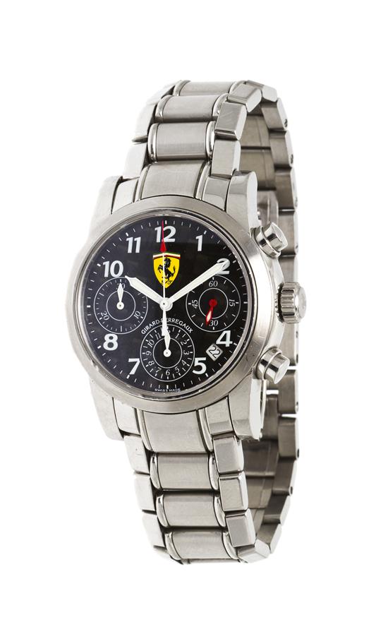 A Stainless Steel Chronograph