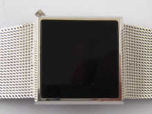 A stainless steel gent's