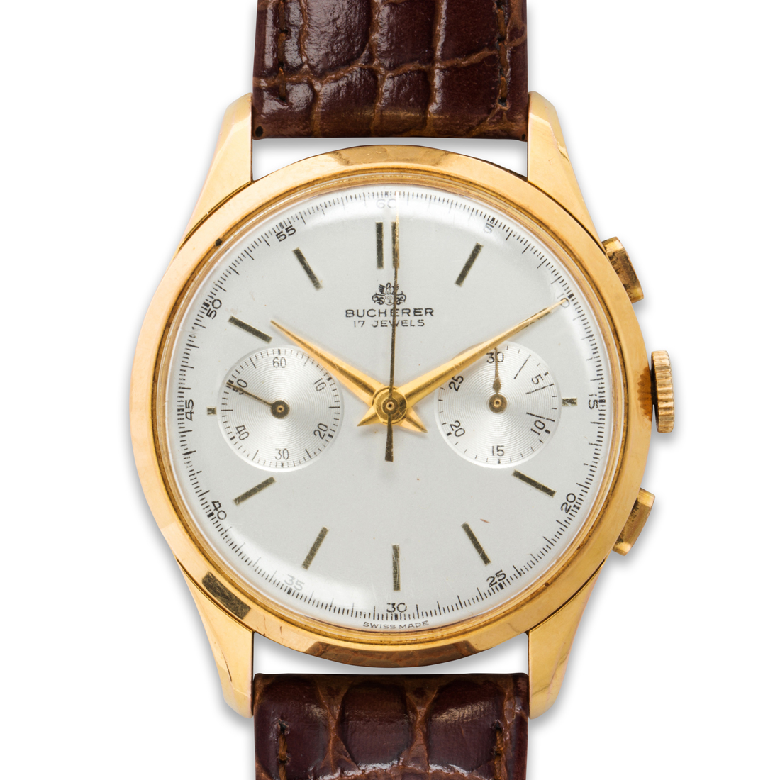 A STAINLESS STEEL WRISTWATCH,
