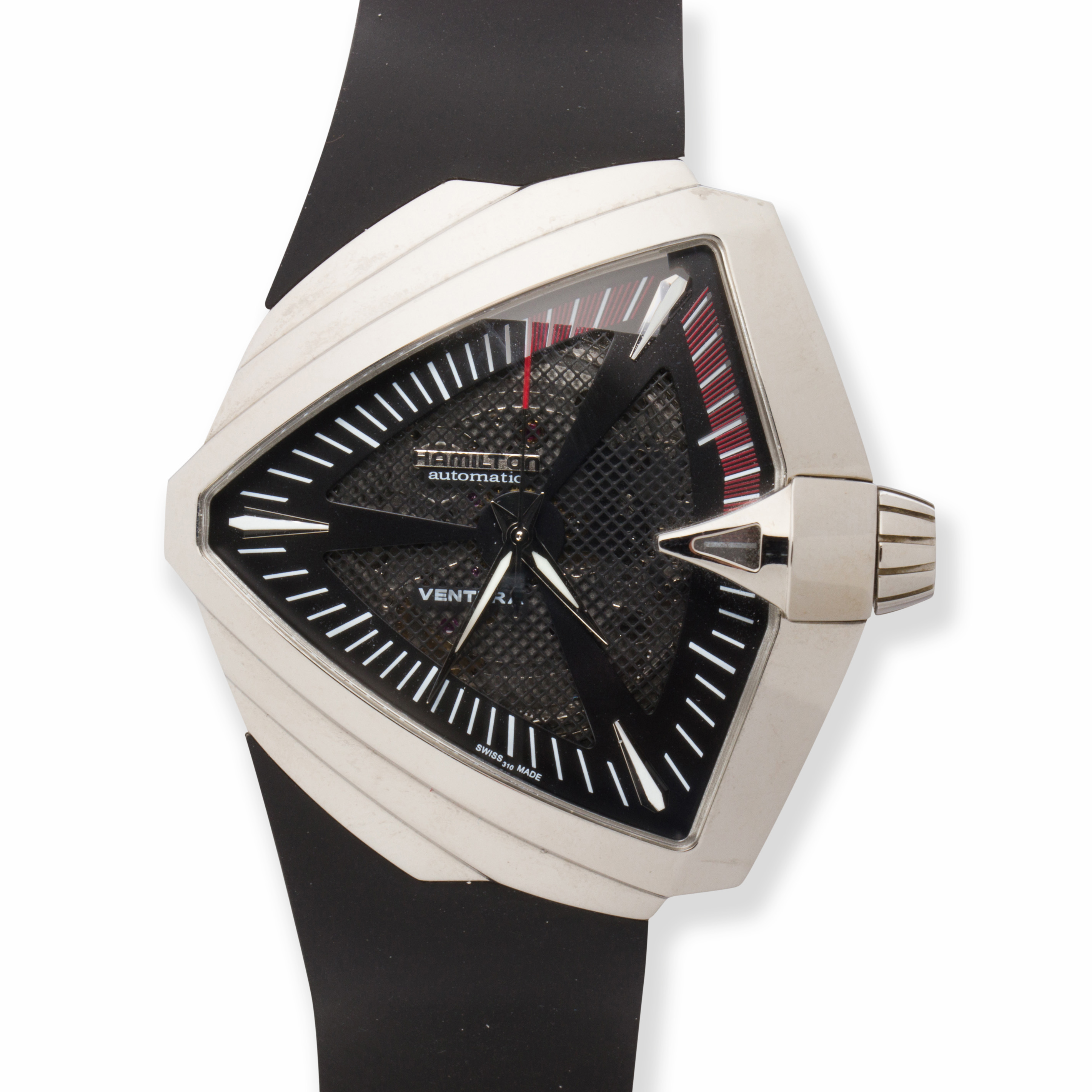 A STAINLESS STEEL WRISTWATCH,