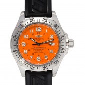 A STAINLESS STEEL WRISTWATCH,
