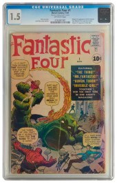 A STAN LEE SIGNED FANTASTIC FO