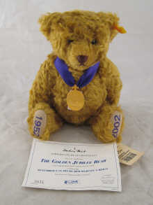 A Steiff 1952 - 2002 Golden Jubilee