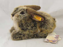 A Steiff rabbit complete with
