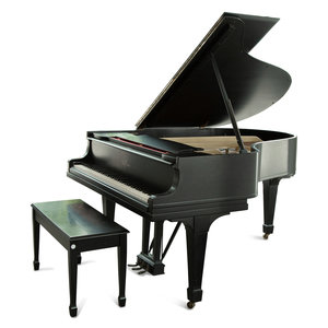 A Steinway and Sons Ebonized