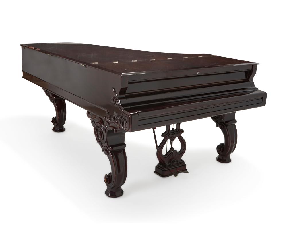 A STEINWAY MODEL "B" GRAND PIANOA