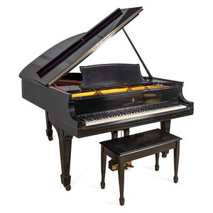 A Steinway Model L Grand Piano