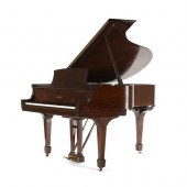 A STEINWAY WWII ERA MAHOGANY B