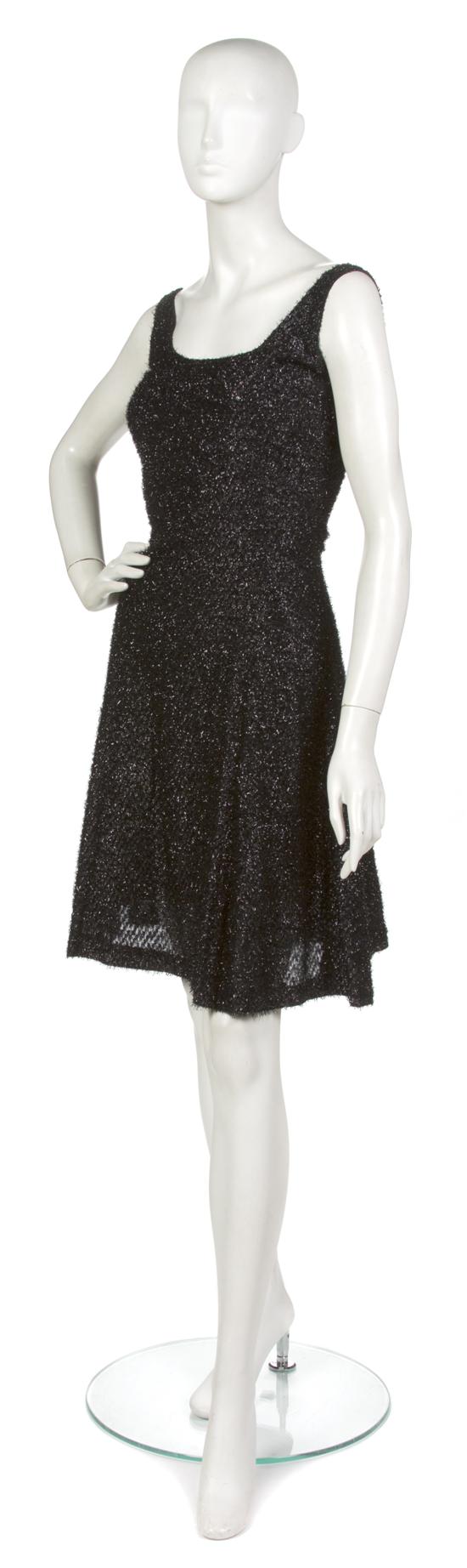 A Stephen Sprouse Black Confetti