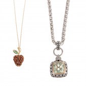 A STERLING ALWAND VAHAN NECKLA