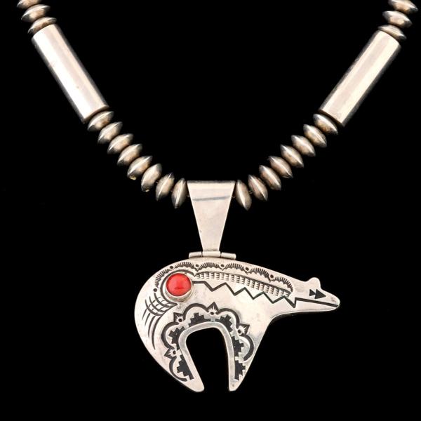 A STERLING HEARTLINE BEAR