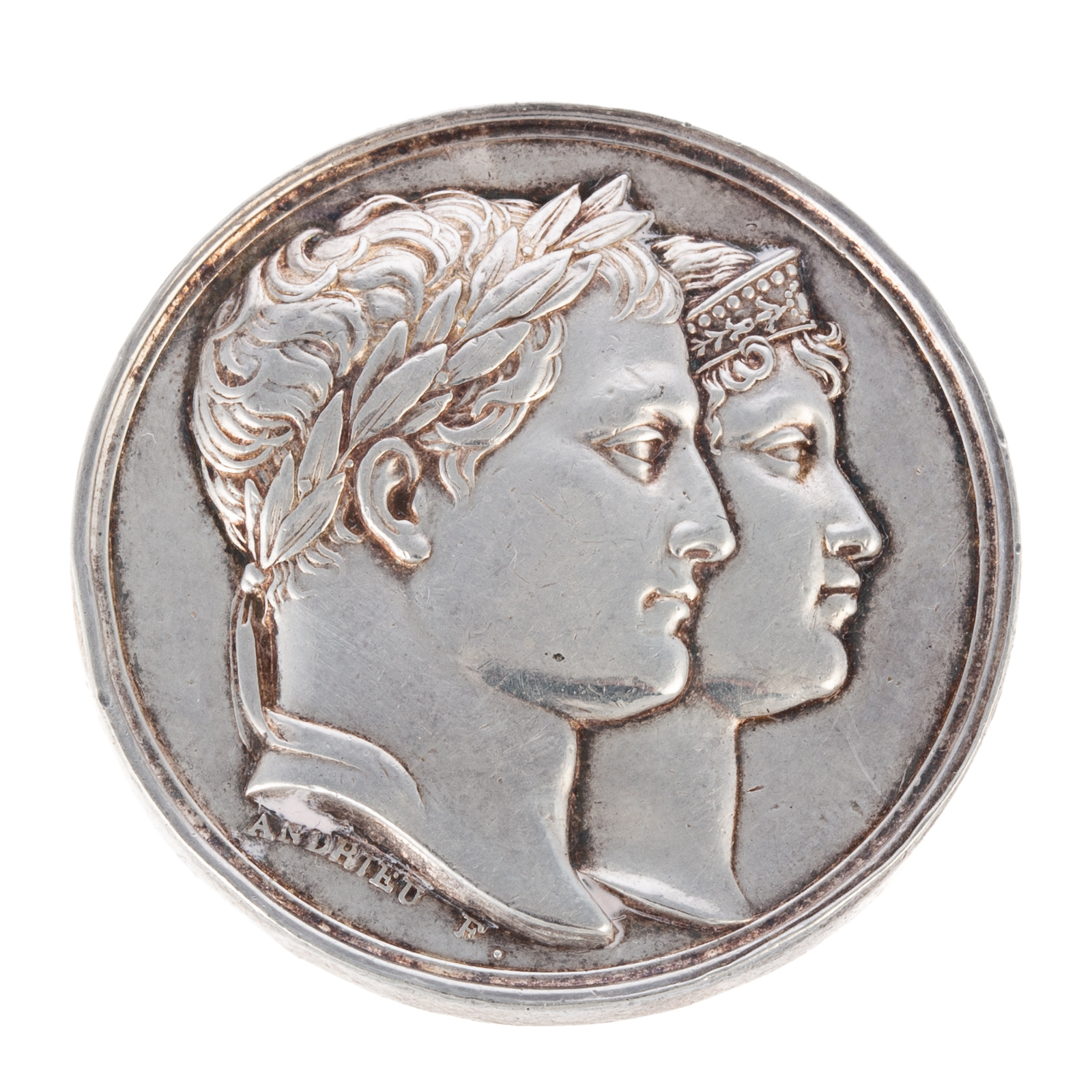 A STERLING NAPOLEON & MARIE