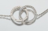 A Sterling Silver and Diamond