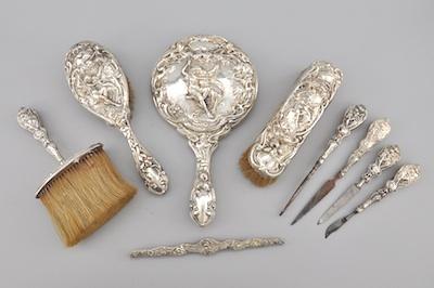 A Sterling Silver Art Nouveau