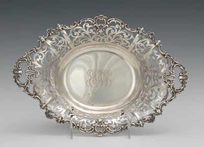 A Sterling Silver Basket by