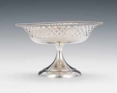 A Sterling Silver Bon Bon Dish by