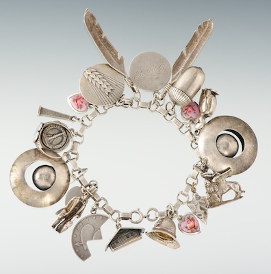 A Sterling Silver Bracelet with