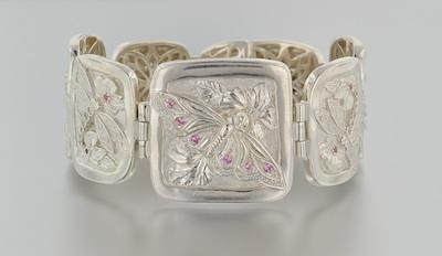 A Sterling Silver Bracelet with