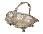 A STERLING SILVER BRIDE'S BASK