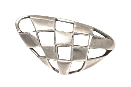 A Sterling Silver Brooch Angela