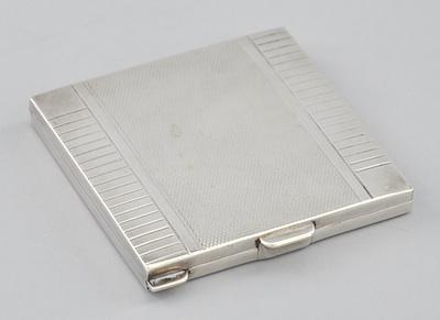A Sterling Silver Compact The