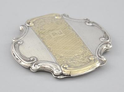 A Sterling Silver Compact The