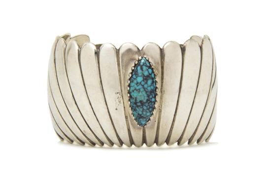 A Sterling Silver Cuff Bracelet
