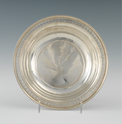 A Sterling Silver Deep Bowl by